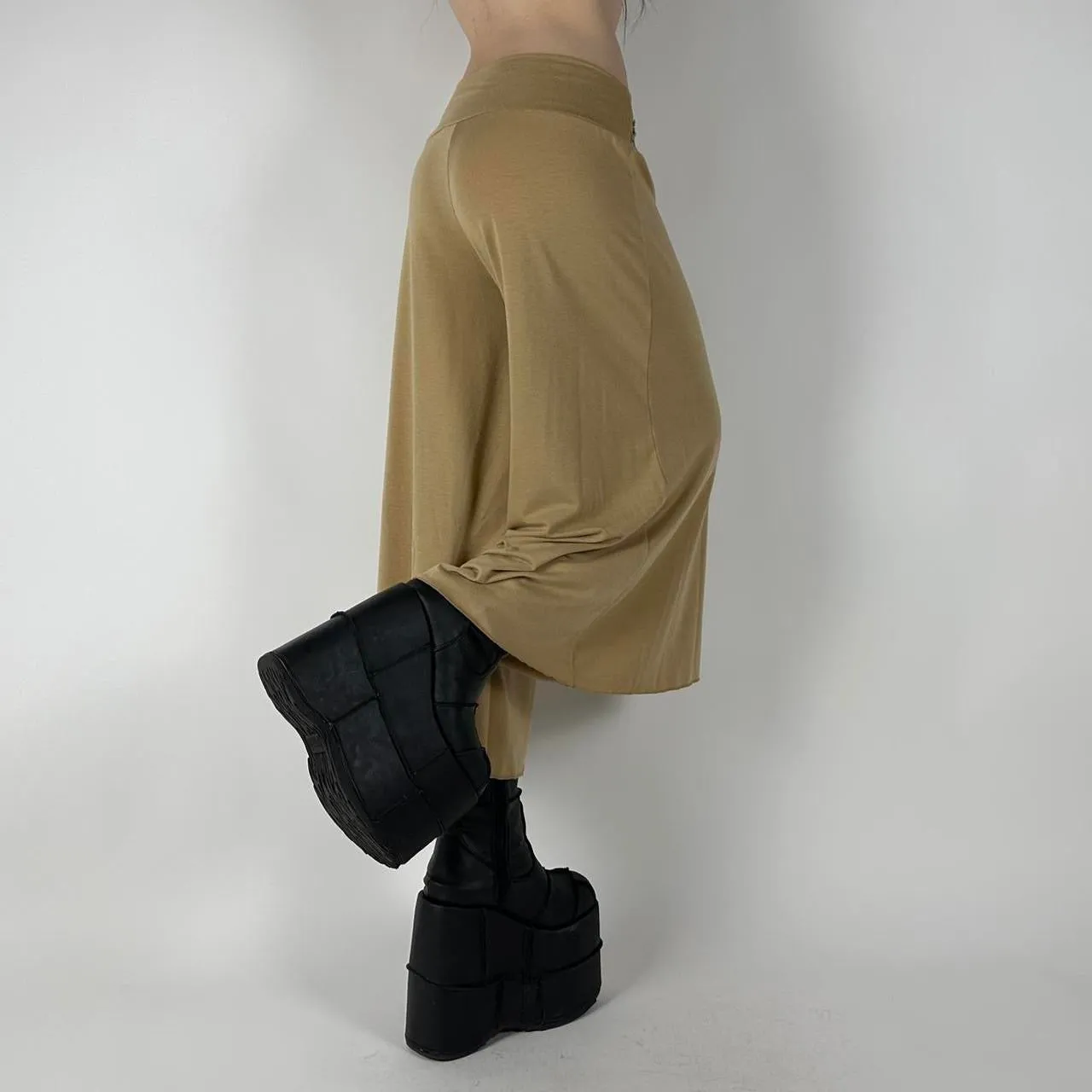 00s Tan Gaucho Pants (M)