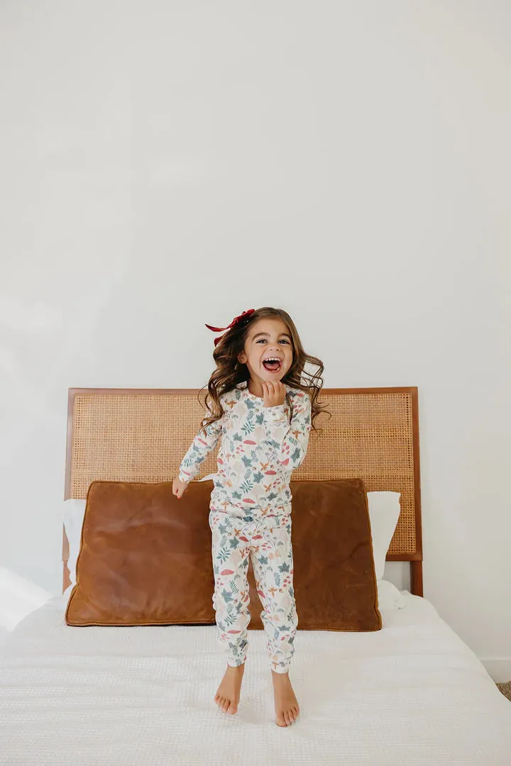 2pc Long Sleeve Pajama Set in Ivy by Copper Pearl