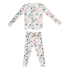 2pc Long Sleeve Pajama Set in Ivy by Copper Pearl