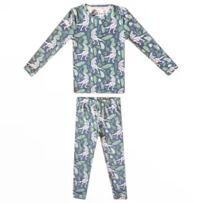 2pc Long Sleeve Pajama Set - Jurassic Park