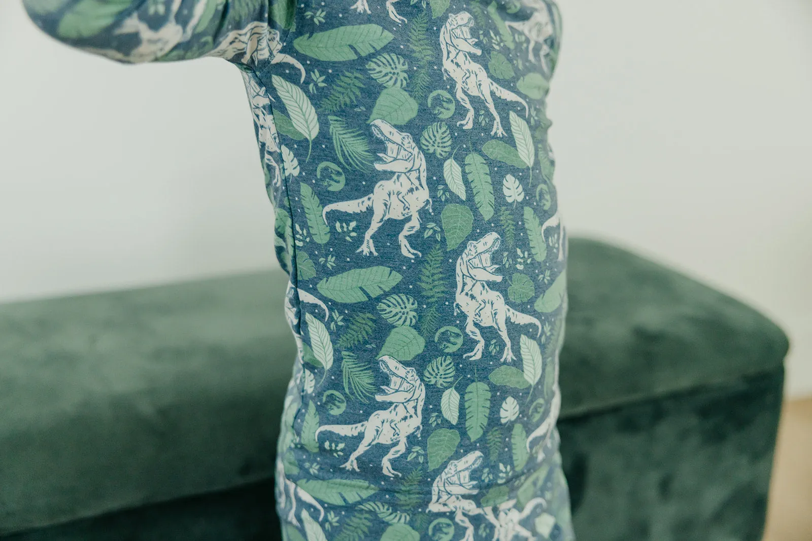 2pc Long Sleeve Pajama Set - Jurassic Park