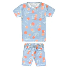 2pc Short Sleeve Pajama Set - Clementine