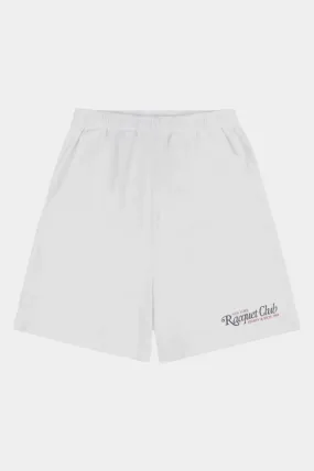 94 RACQUET CLUB GYM SHORTS WHITE/NAVY/BRIGHT RED