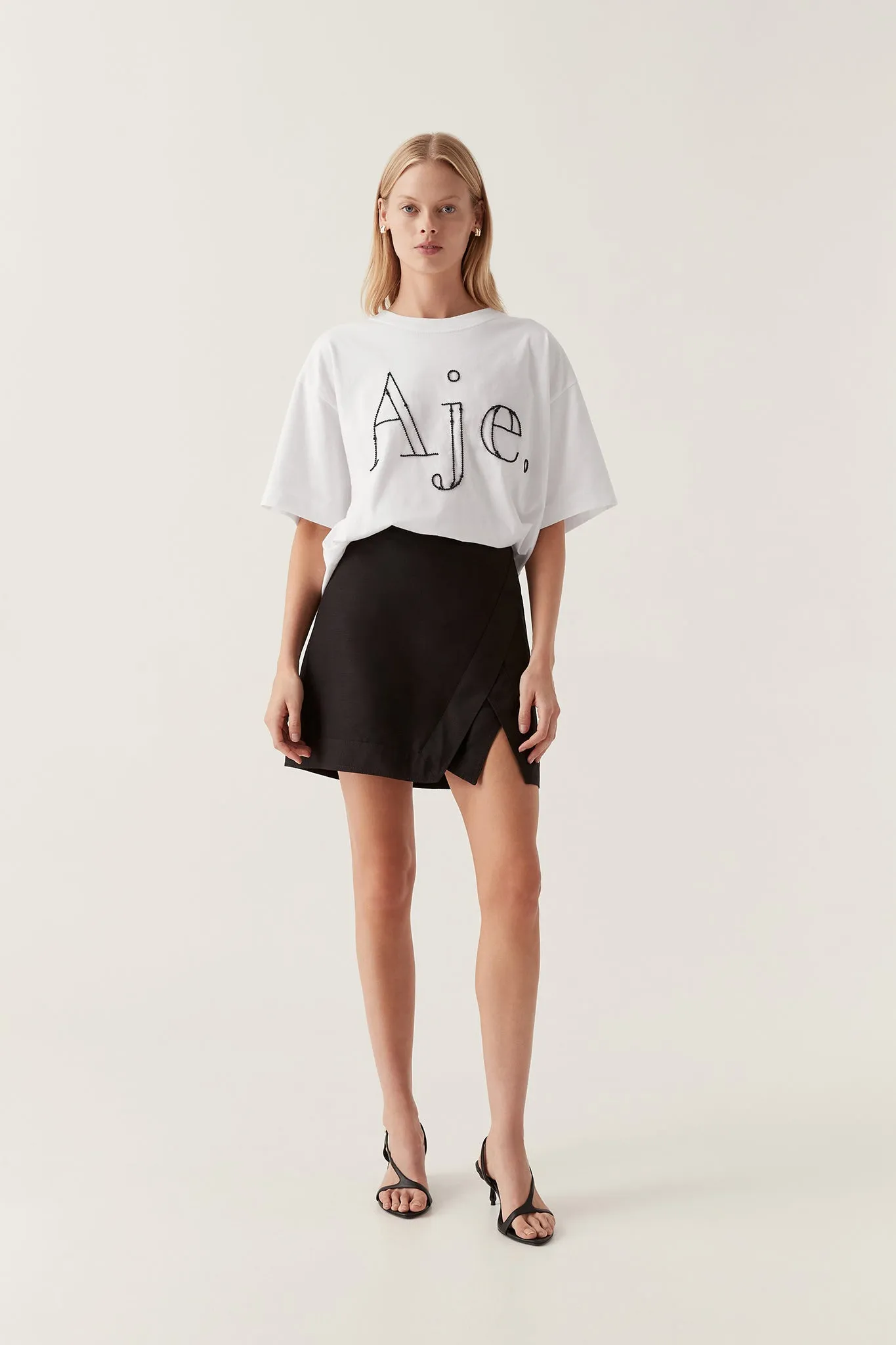 Amity Beaded Oversized Tee