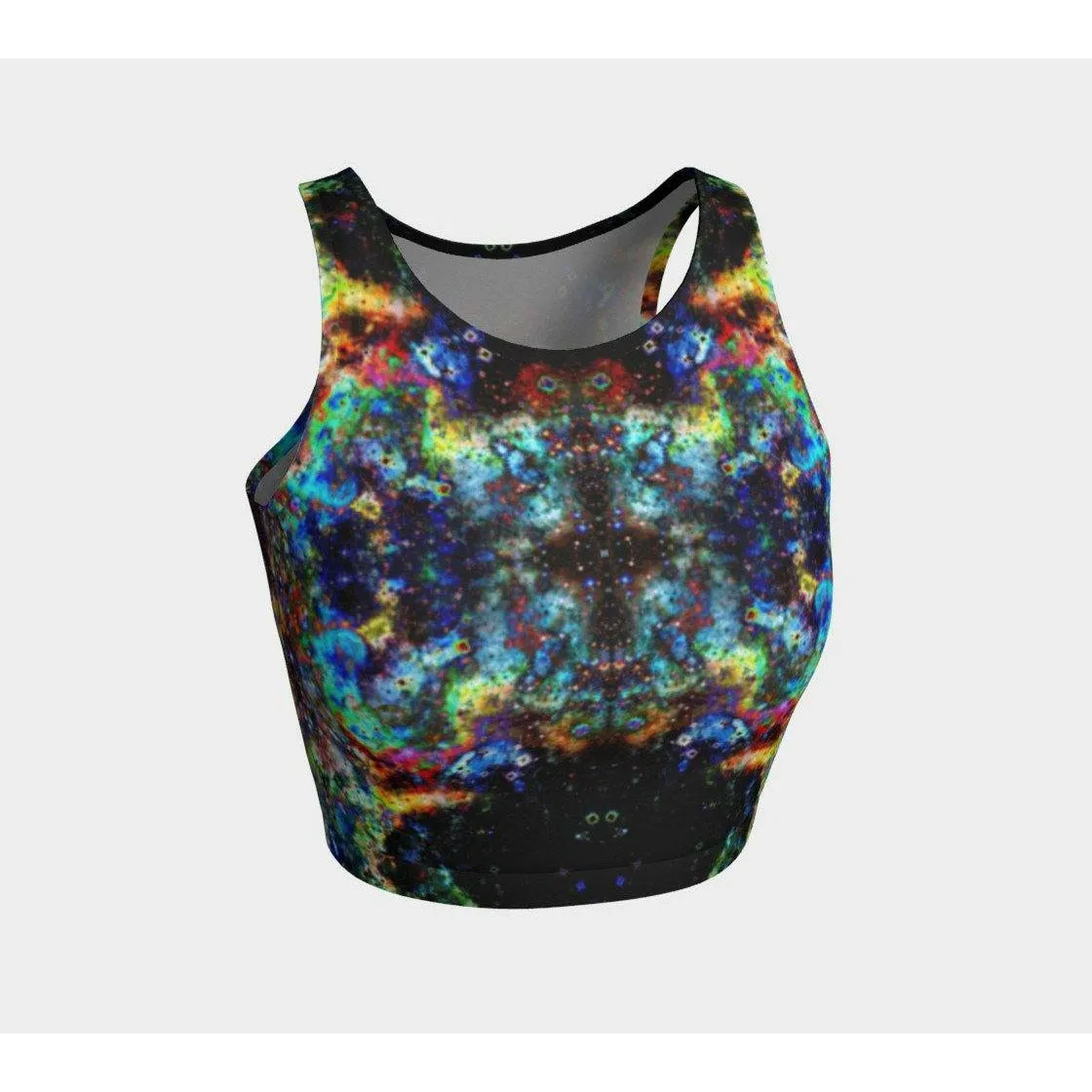 Apoc Psychedelic Crop Top/ Bikini Set