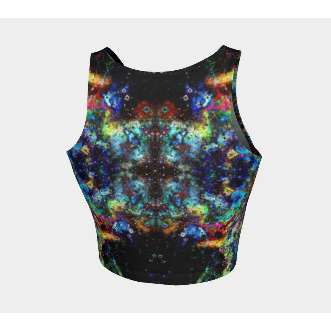 Apoc Psychedelic Crop Top/ Bikini Set