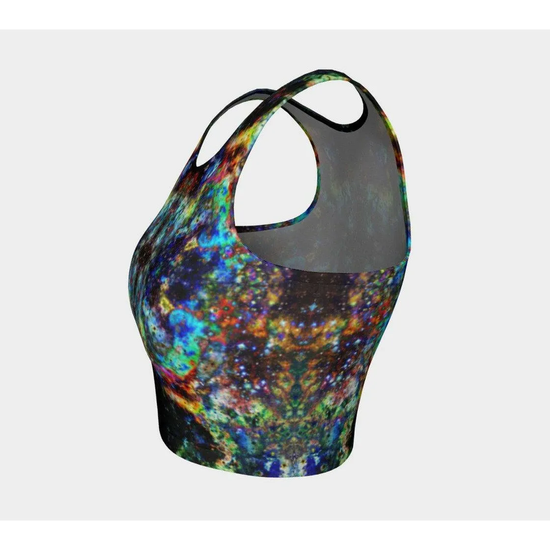 Apoc Psychedelic Crop Top/ Bikini Set