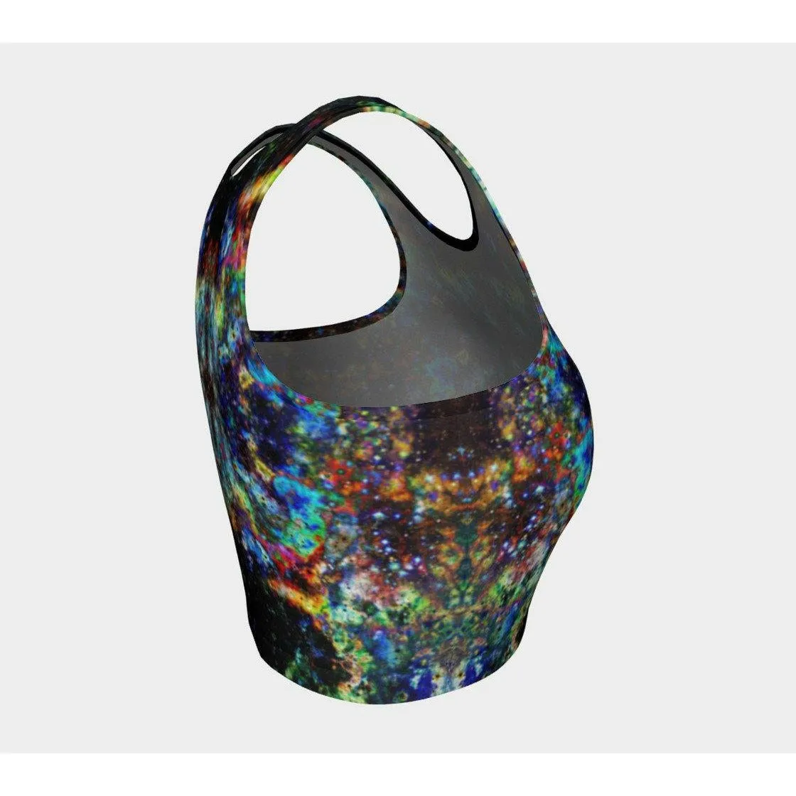 Apoc Psychedelic Crop Top/ Bikini Set