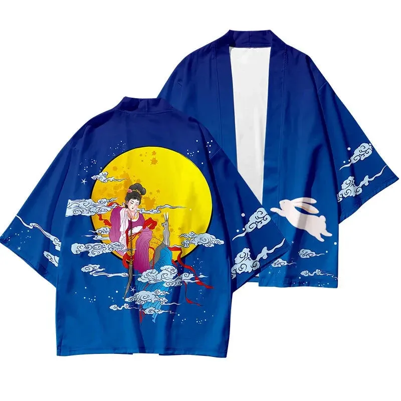 Assorted graphic kimonos G1