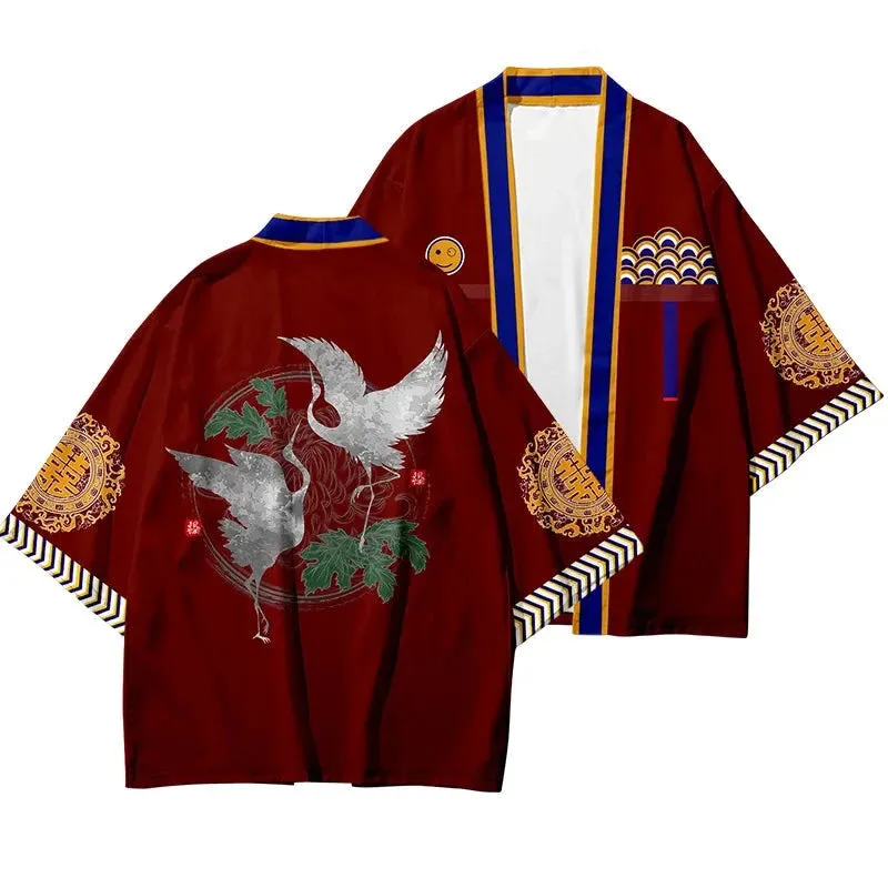 Assorted graphic kimonos G1