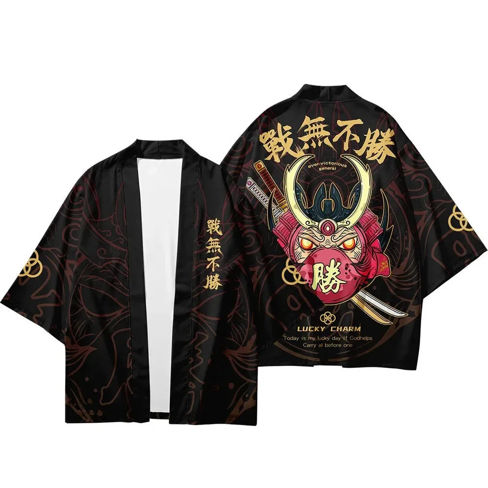Assorted graphic kimonos G1