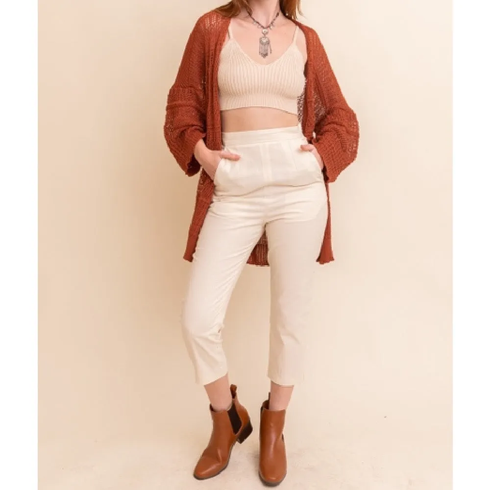 Aurora Boho Knit Cardigan