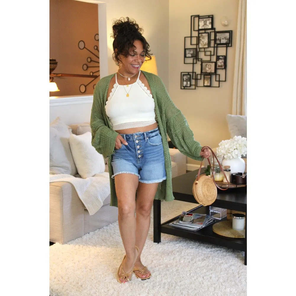 Aurora Boho Knit Cardigan