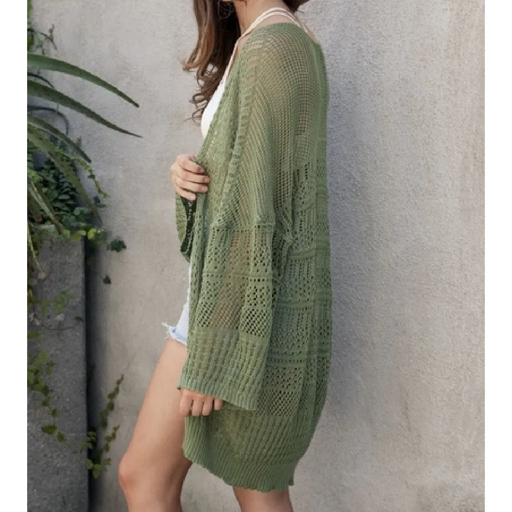 Aurora Boho Knit Cardigan