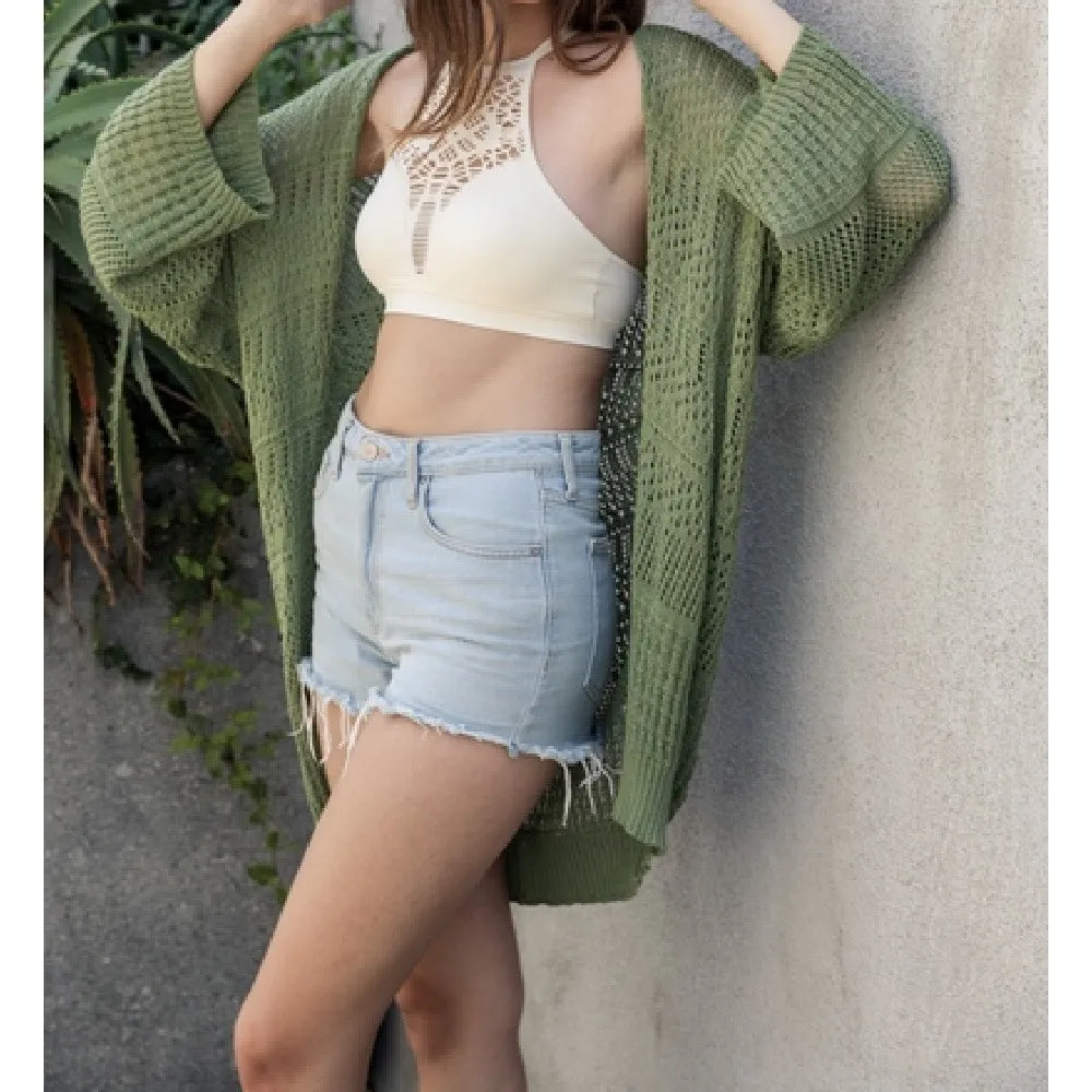 Aurora Boho Knit Cardigan