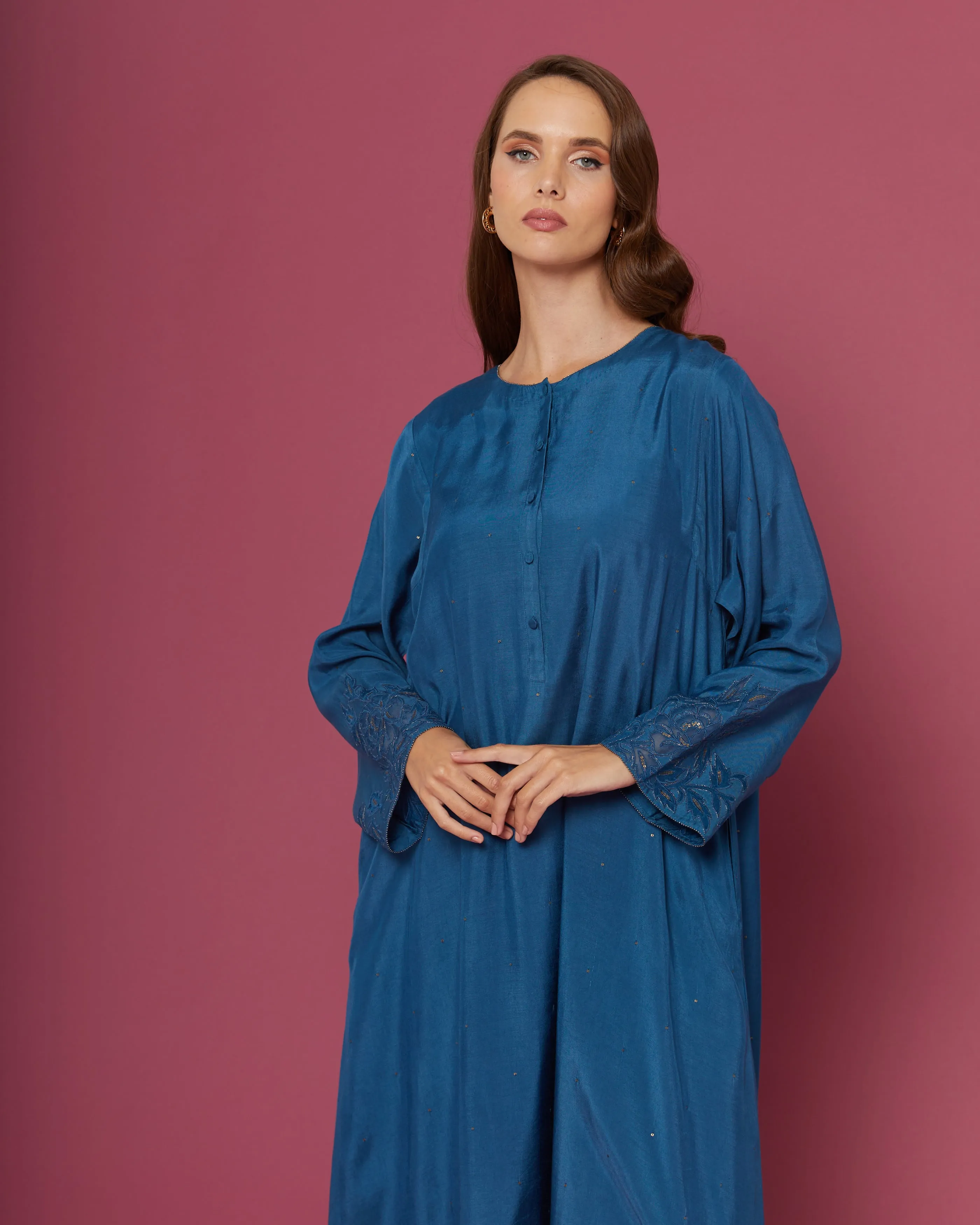 Bagh-E-Nilifur Kaftan