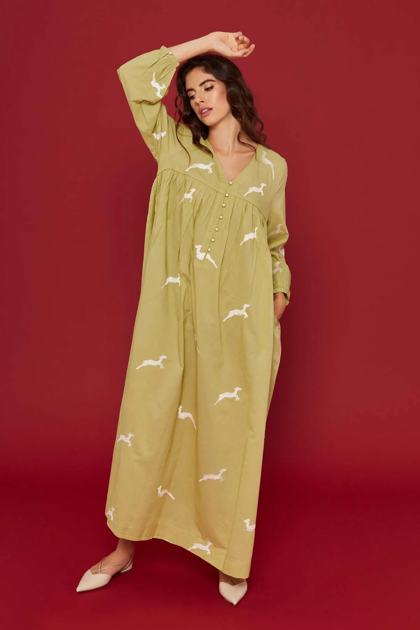 Bahar Gazelli Kaftan