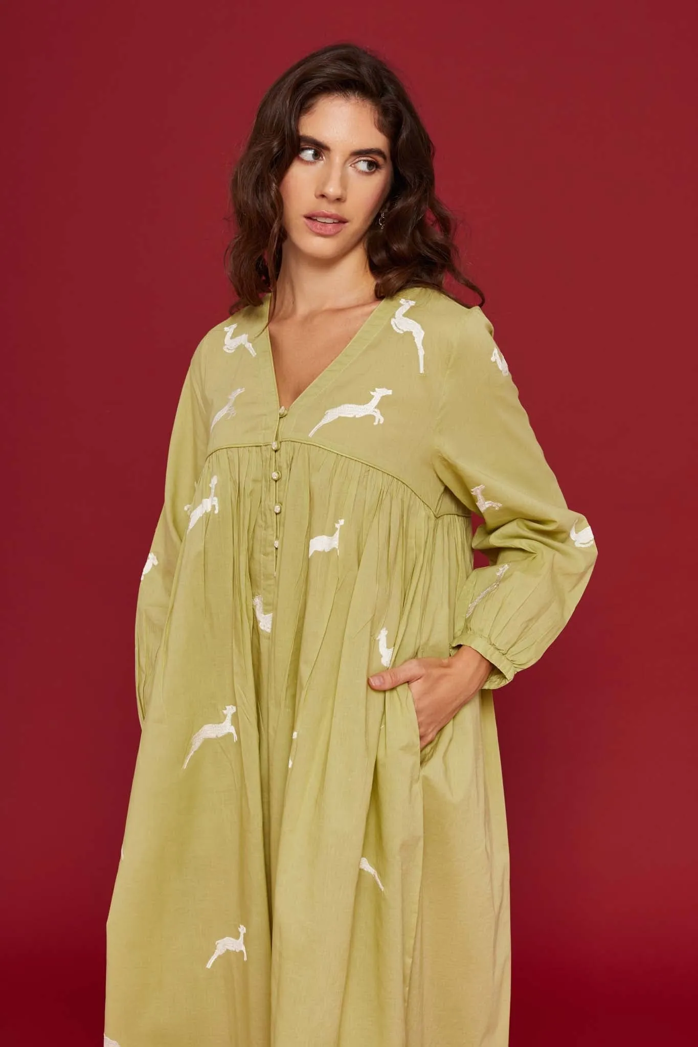 Bahar Gazelli Kaftan