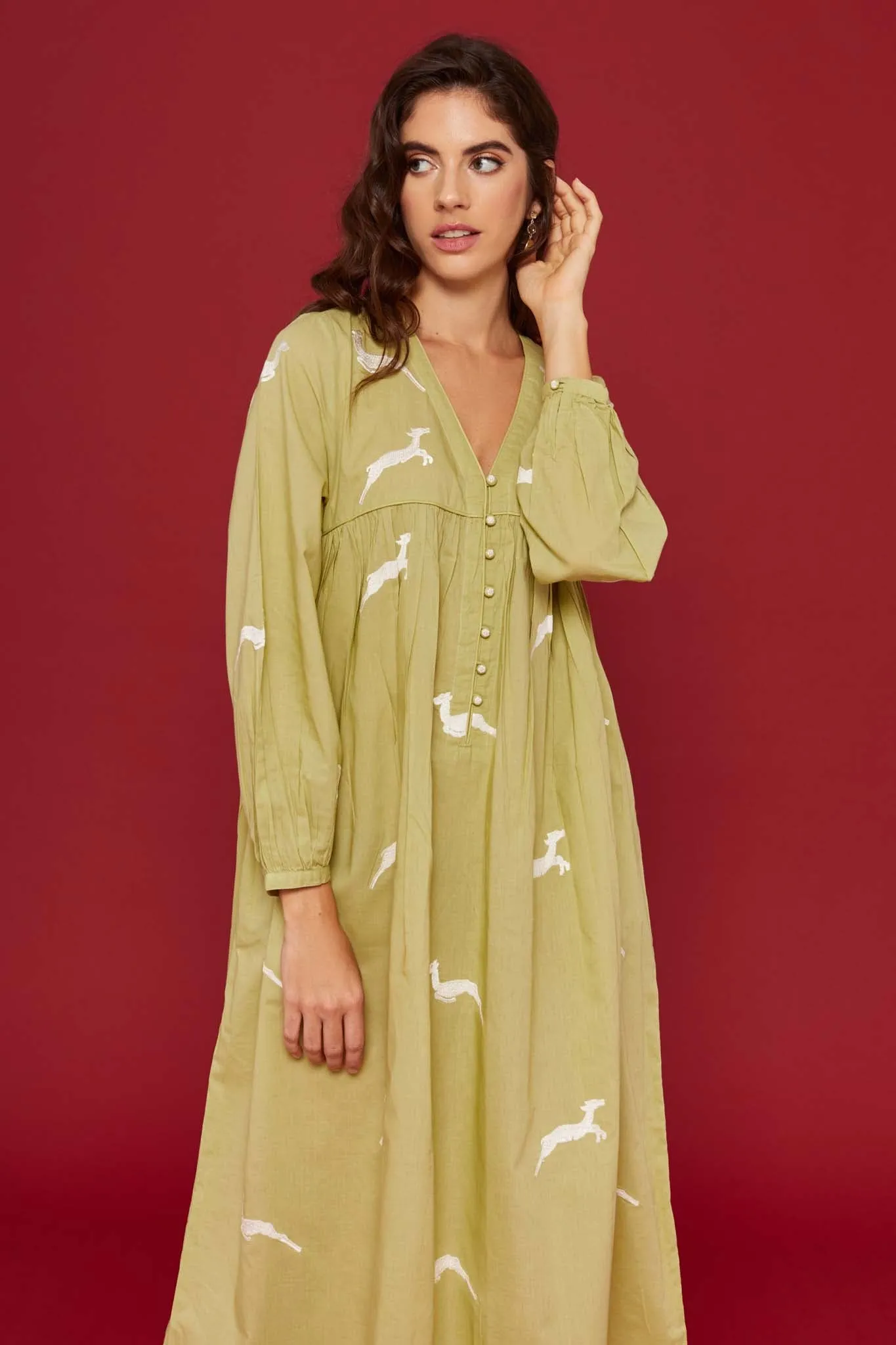 Bahar Gazelli Kaftan
