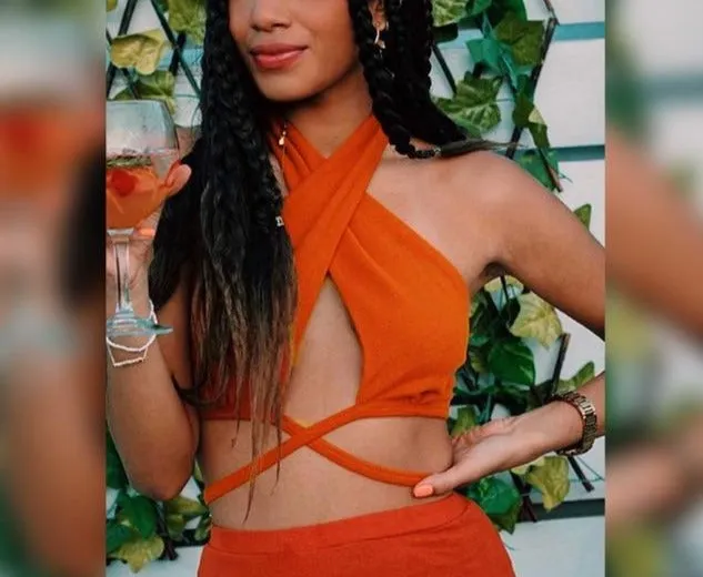Bandage Halter Crop Top
