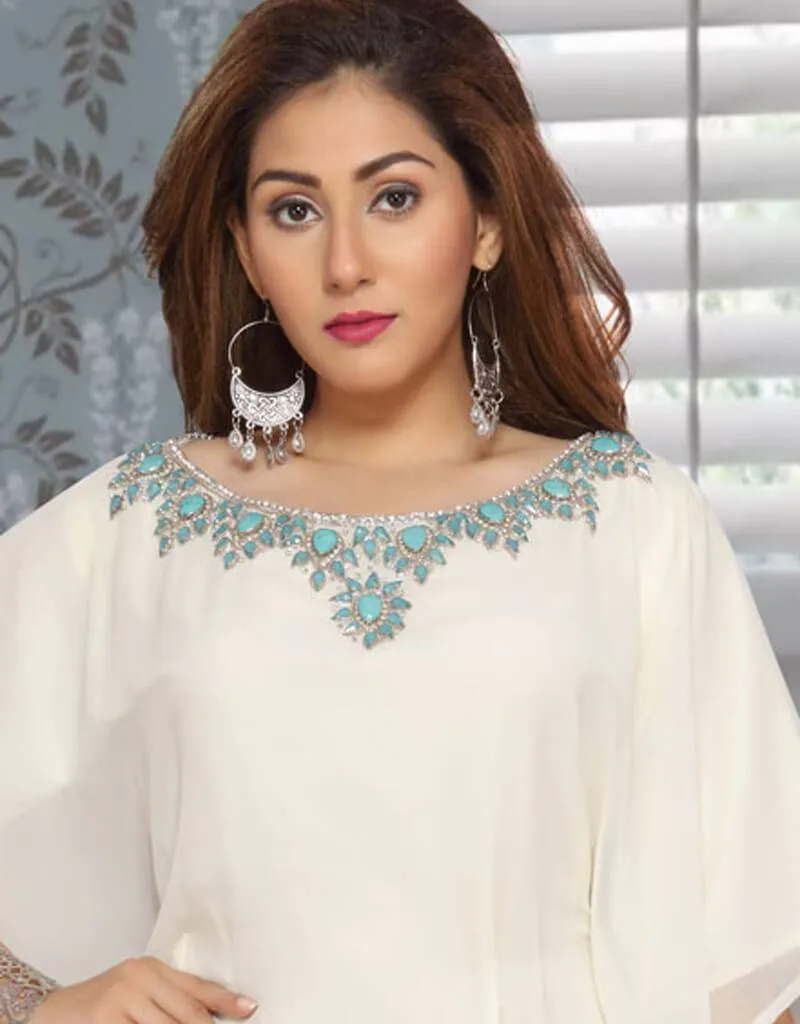 Beautiful Farasha With Golden Hand Work