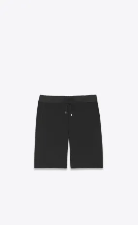 BERMUDA SHORTS IN FLEECE