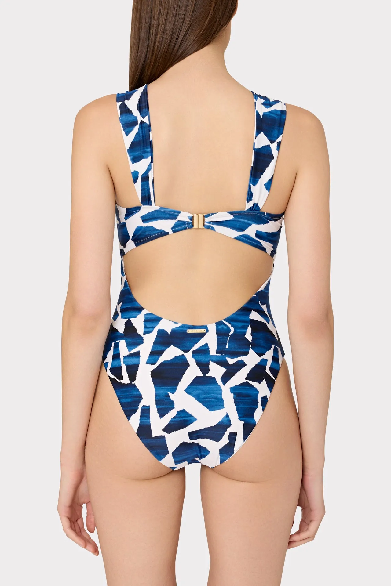 Betsy Ocean Puzzle Bandeau One Piece