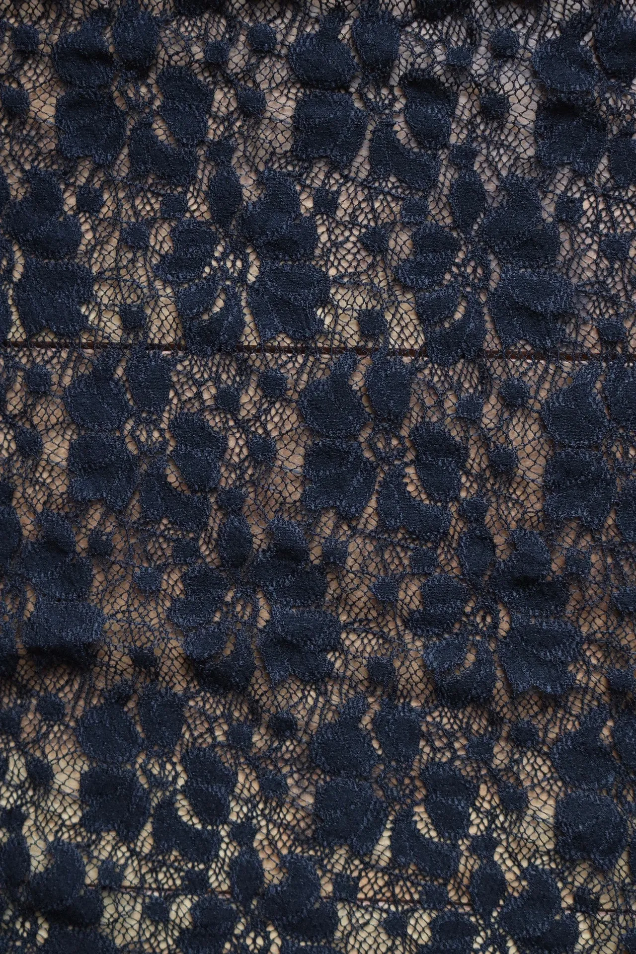 Black Floral Lace