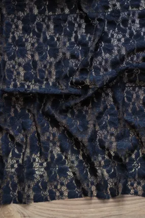 Black Floral Lace