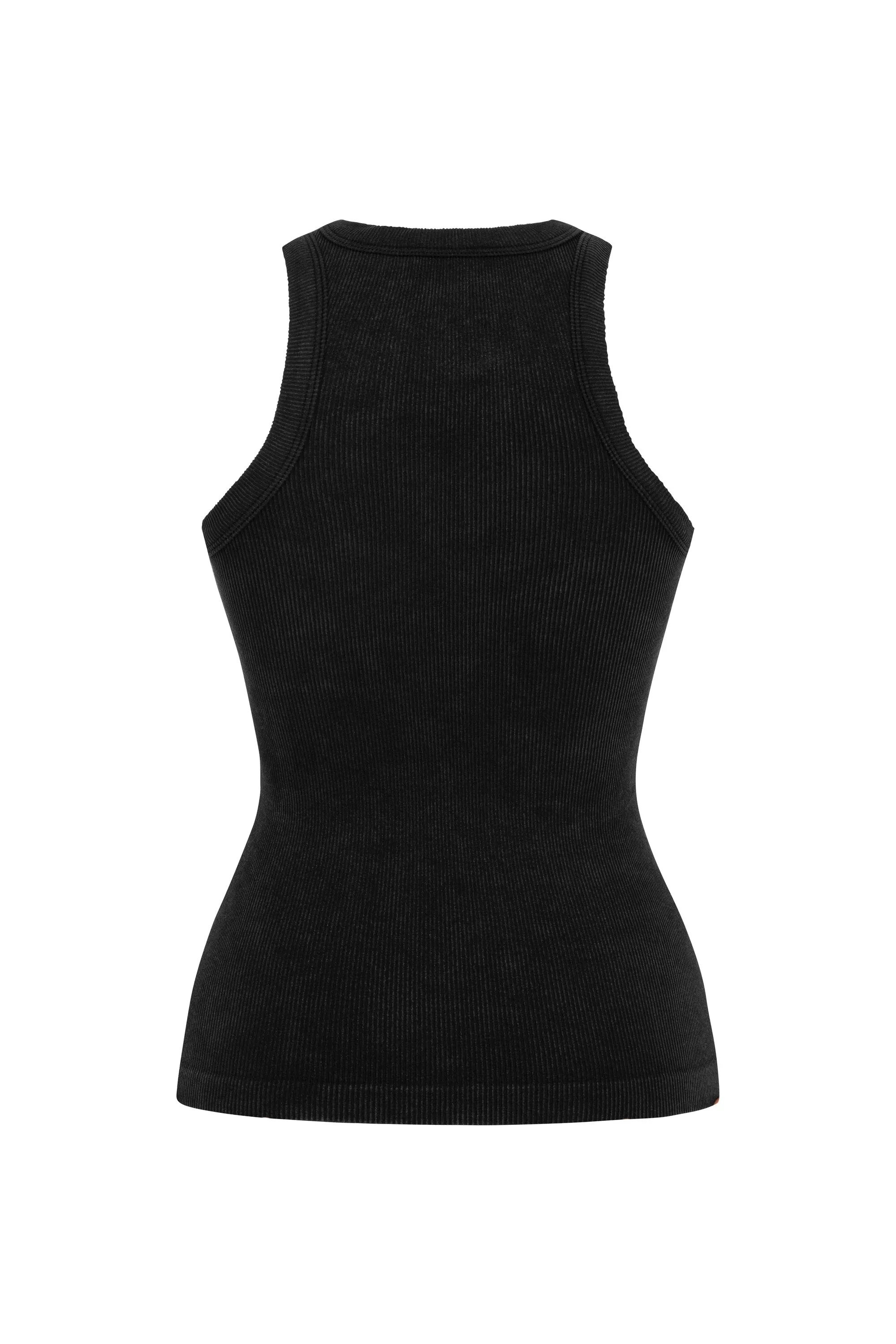 Black Halter Neck Crop Top