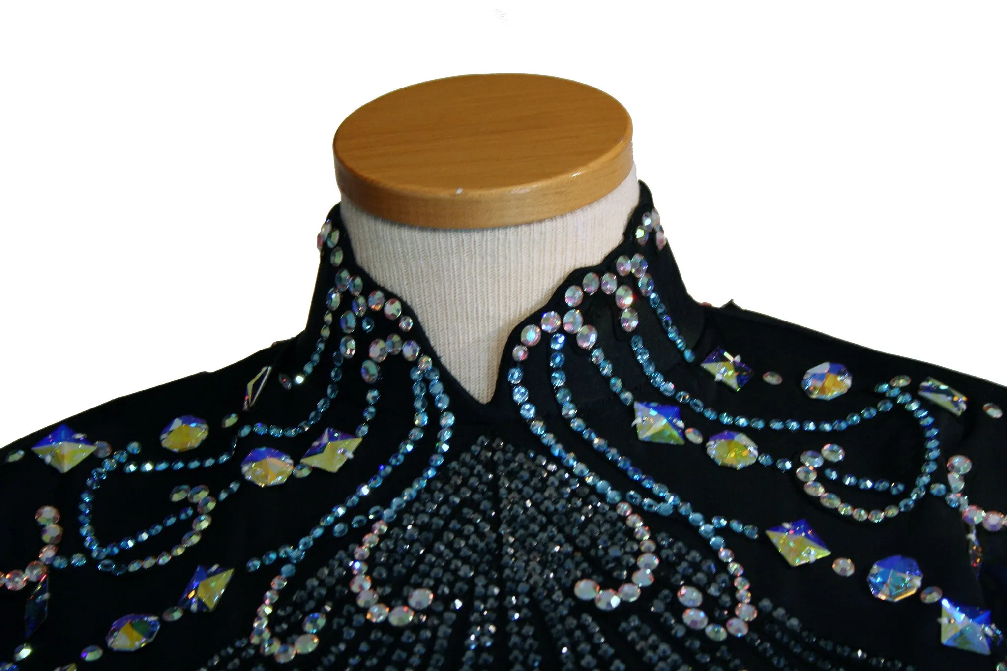 Black Horsemanship Blouse, Ladies L, 5033A