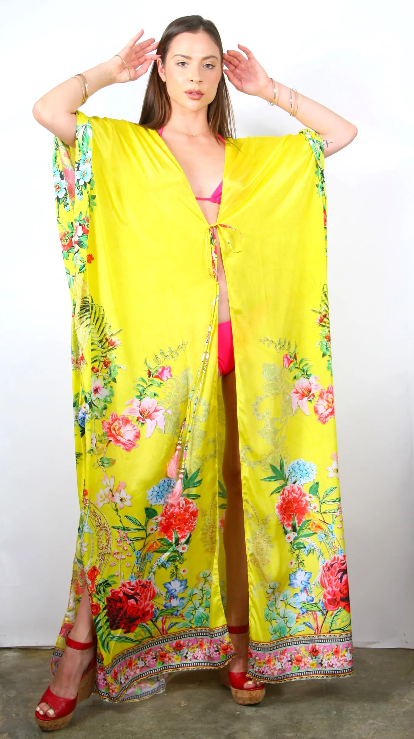 Blossom  - Open Front Kaftan