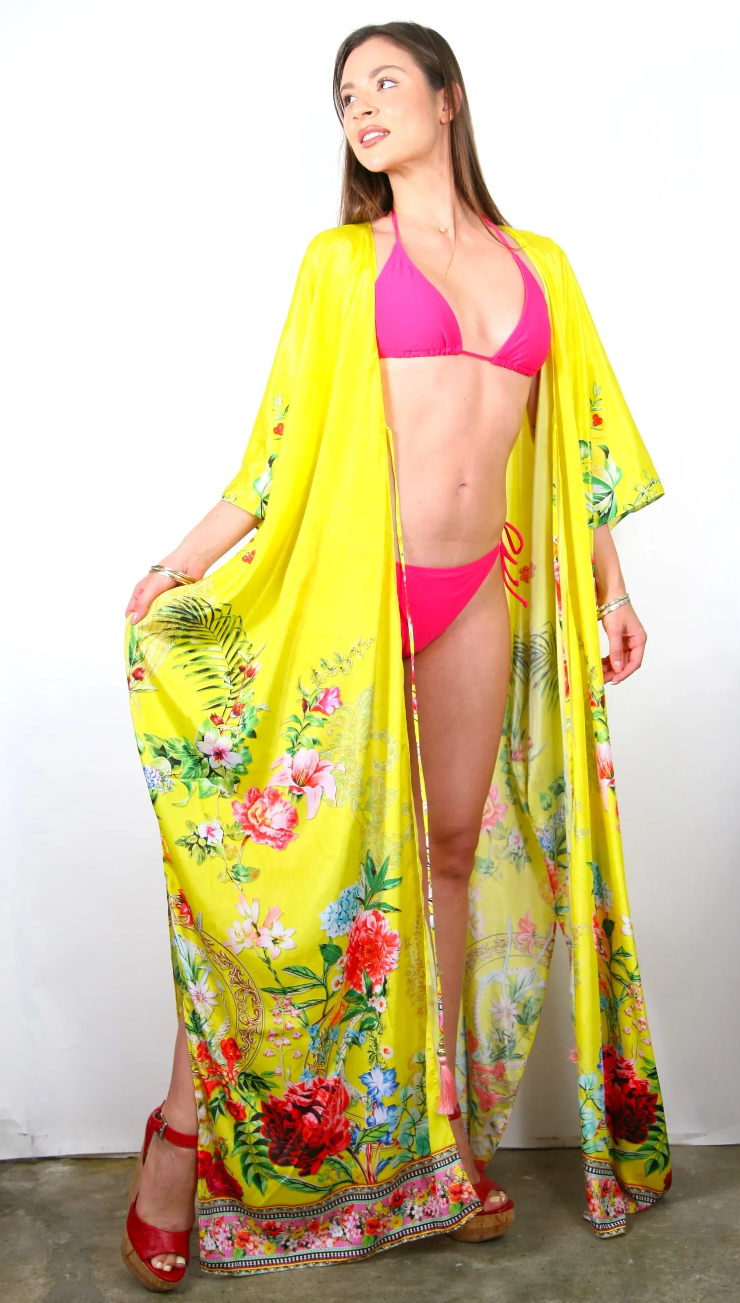Blossom  - Open Front Kaftan