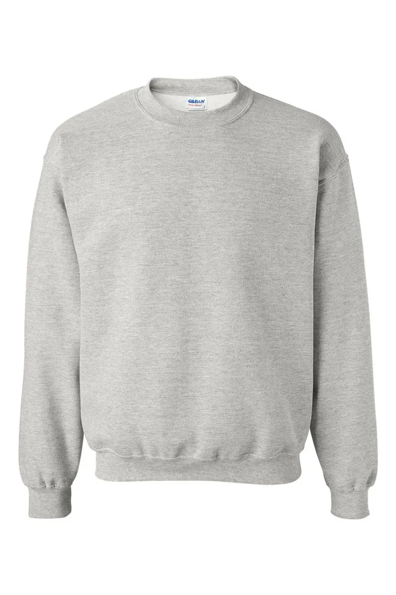 Blue Blitz And Bows Heavy-weight Crew Sweatshirt