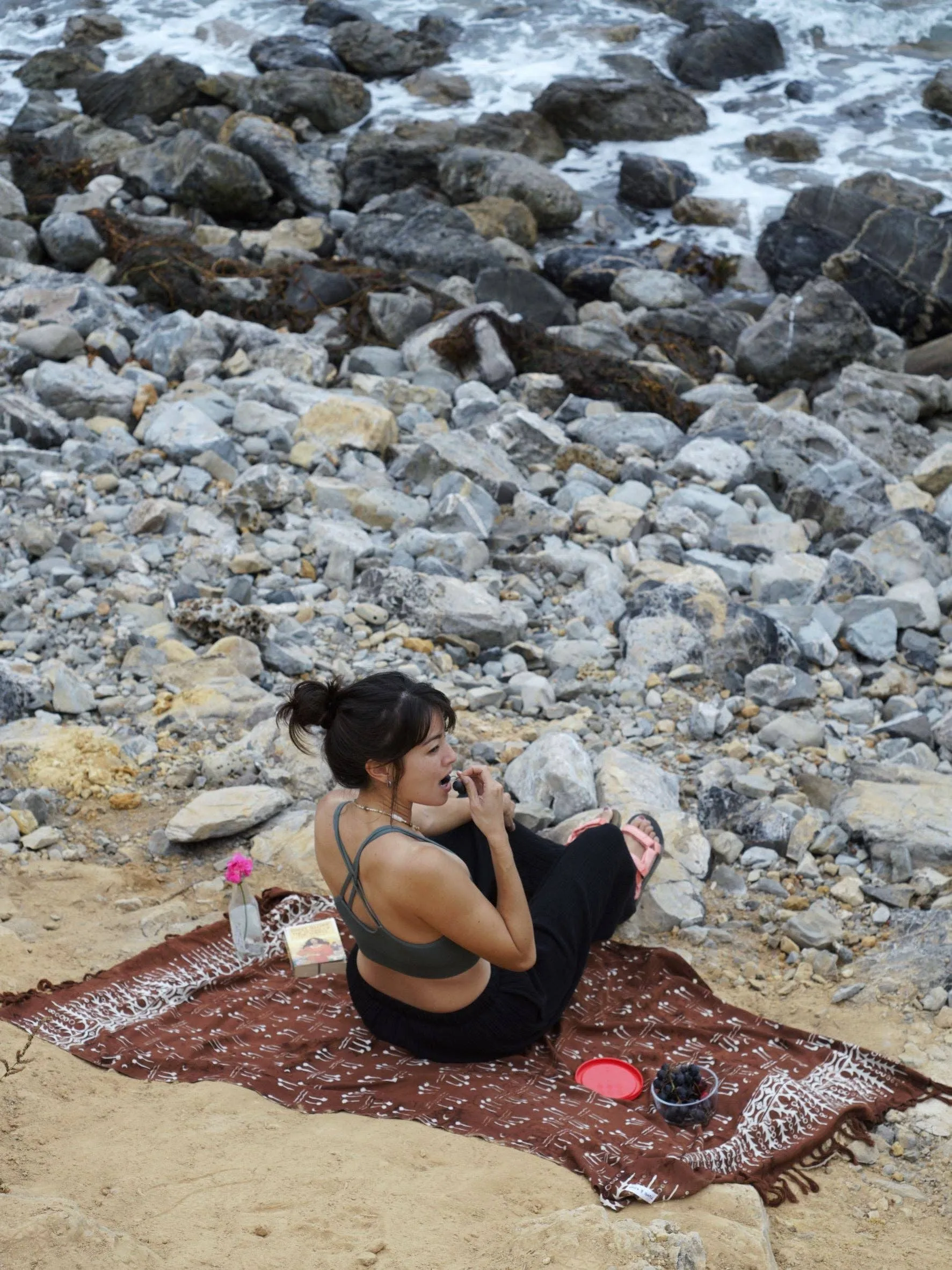 Brown Batik Sarong - HIN KONG BAY