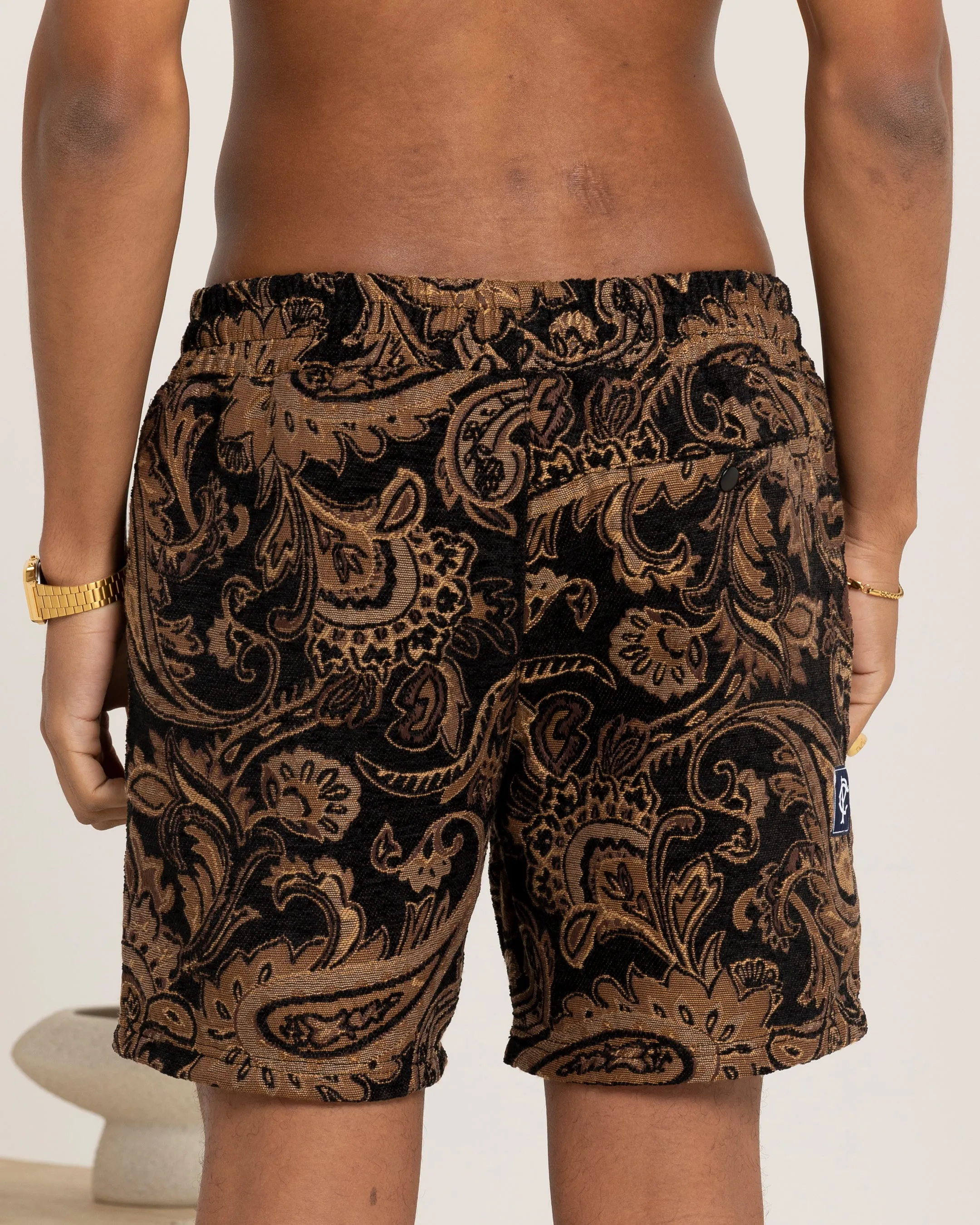 Carre Drakeo Shorts Brown/Black