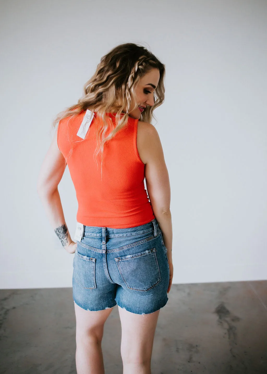 Casual Allure Ribbed Bodysuit
