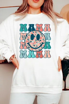 Cheetah Spots Mama Heavy-weight Crew Sweatshirt
