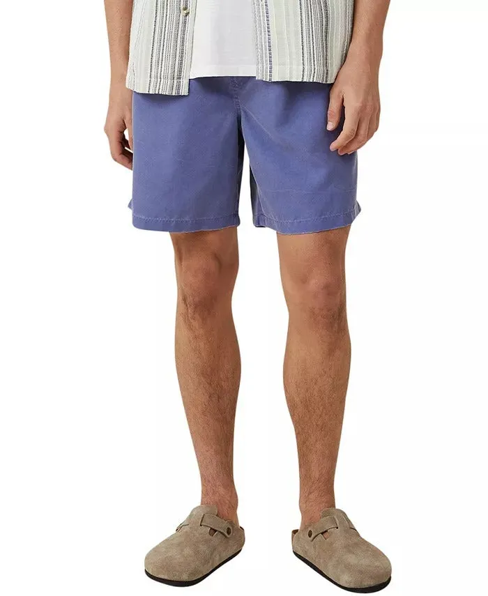 COTTON ON Mens Drawstring Kahuna Shorts Blue 2XL
