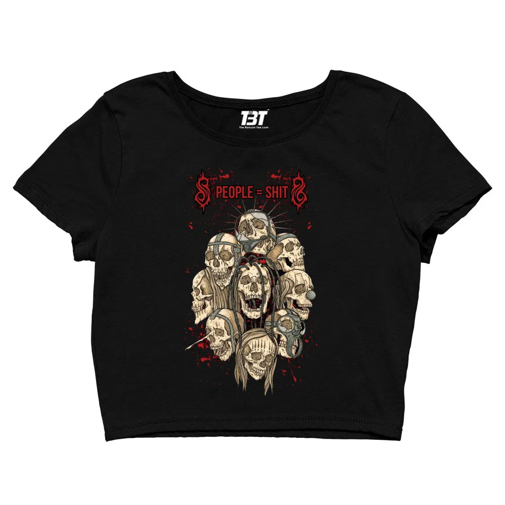 Crop Top - People Equal To Shit