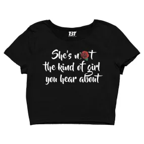 Crop Top - She's Not The Kind Of Girl