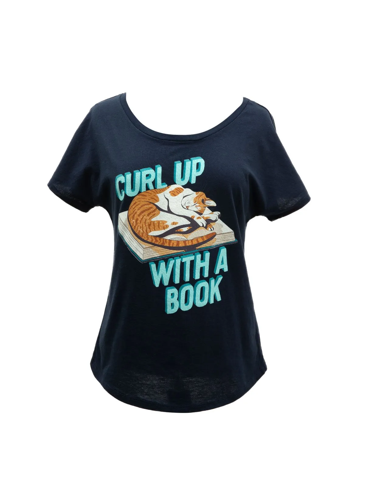 Curl Up with a Book Women’s Relaxed Fit T-Shirt