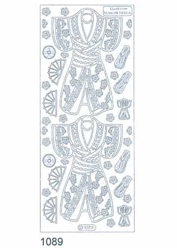 Deco Stickers - Kimono