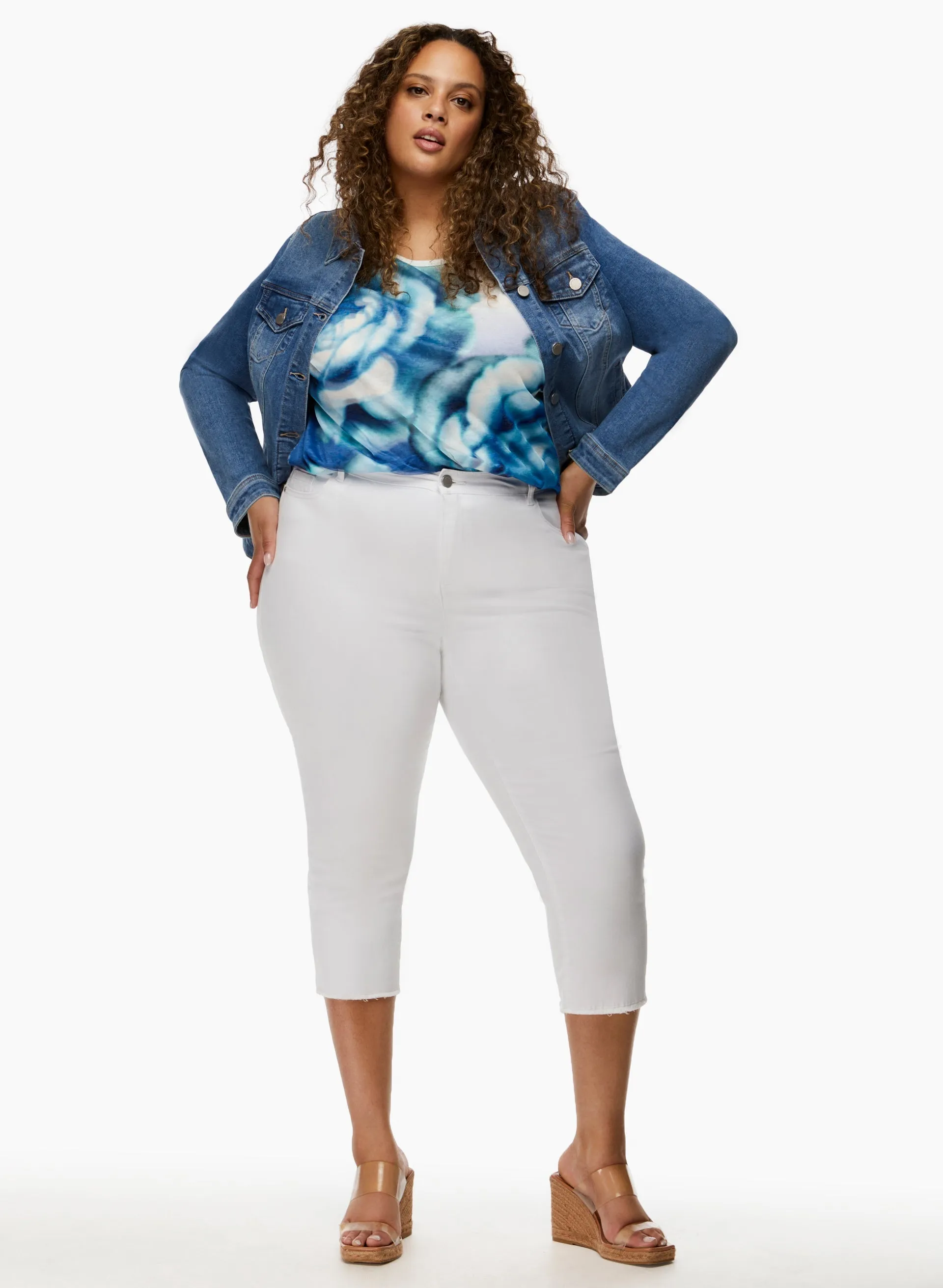 Denim Capris