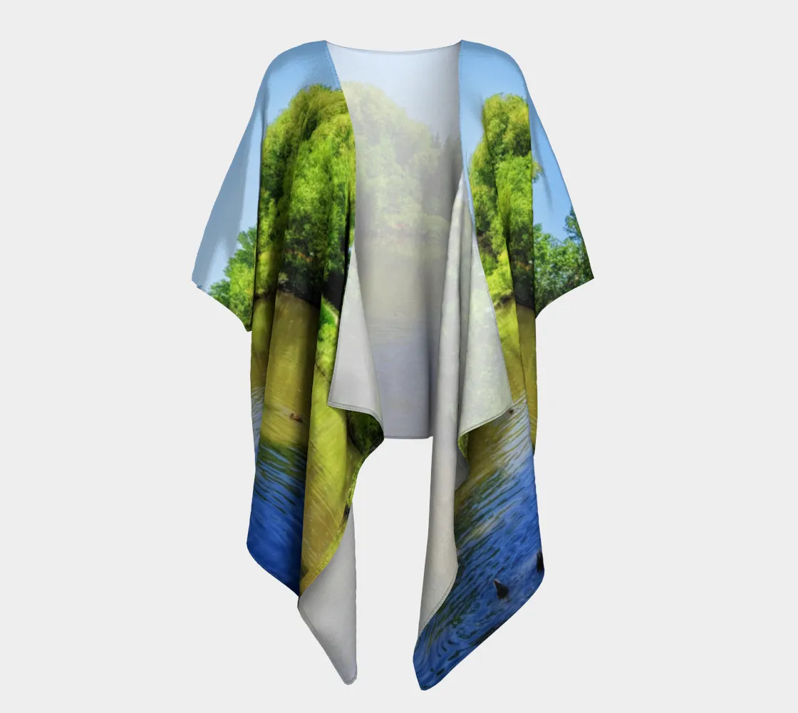 Draped Kimono - Confederation Park Pond