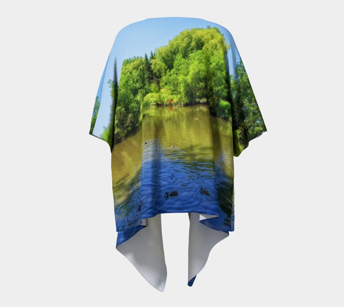 Draped Kimono - Confederation Park Pond