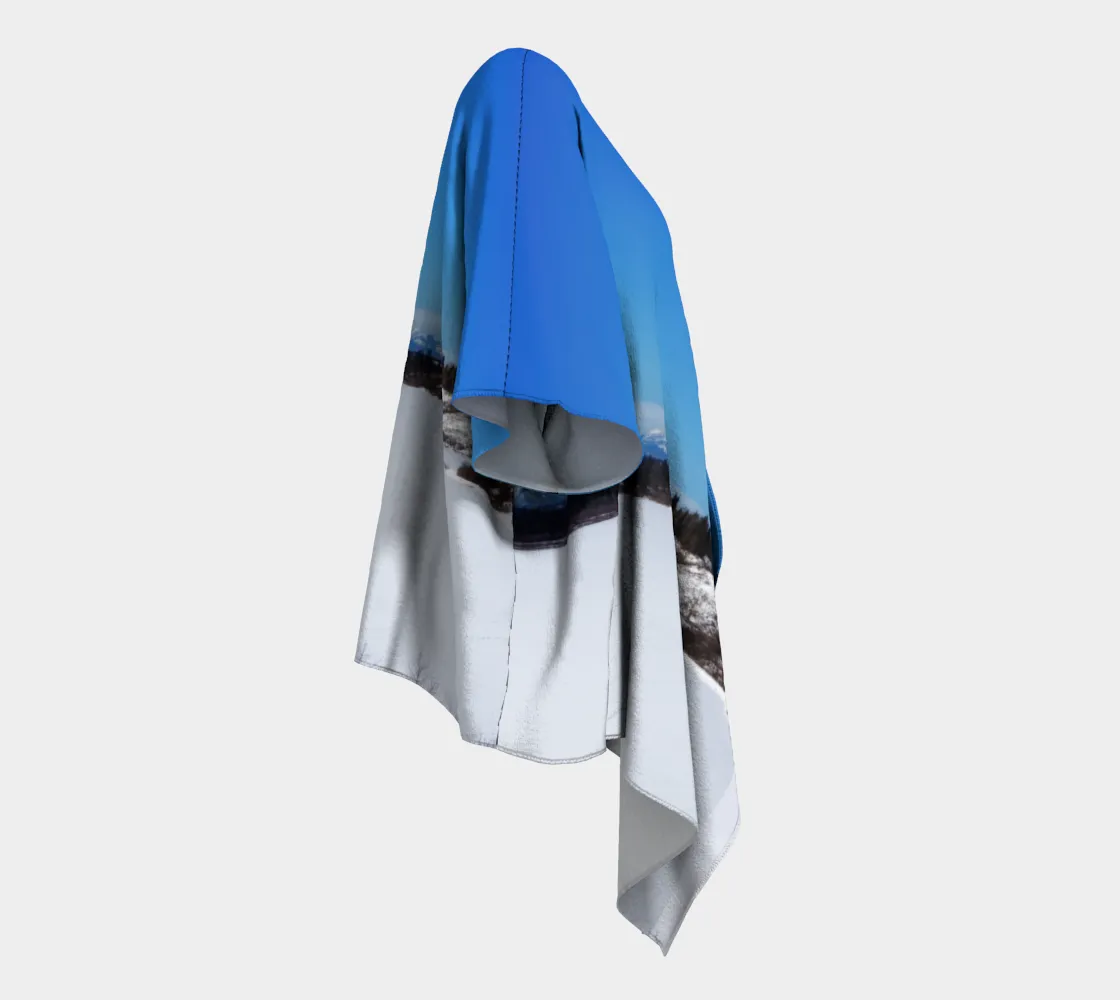 Draped Kimono - Glenmore Reservoir Winter