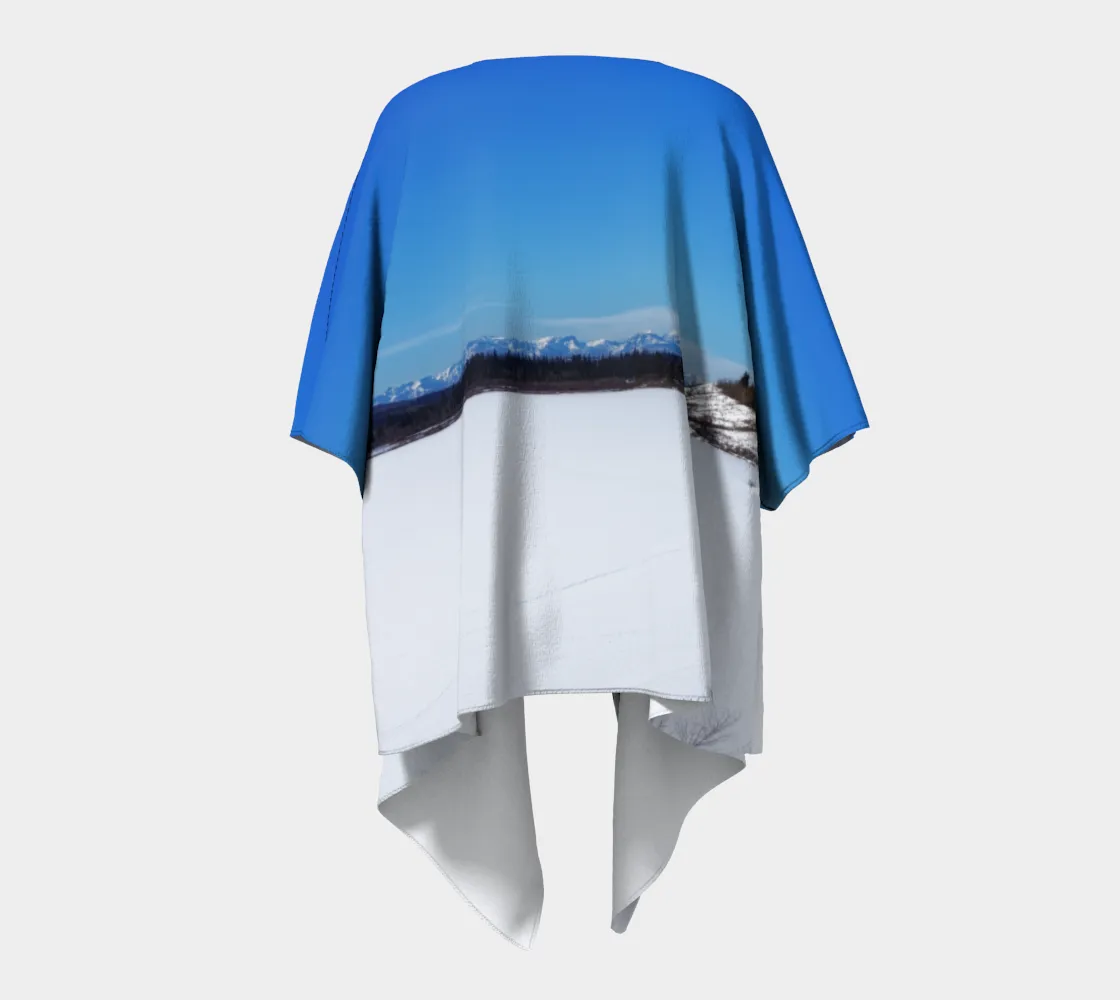 Draped Kimono - Glenmore Reservoir Winter