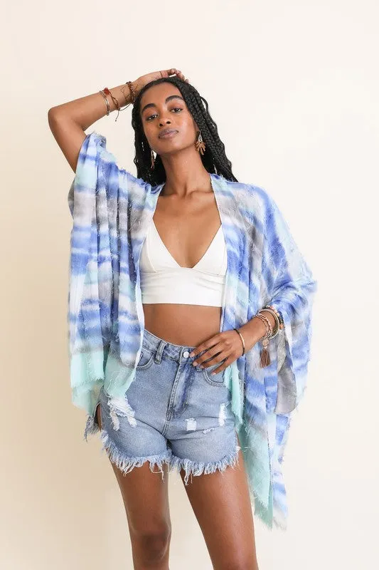 DS Ombre Dip Dye Kimono