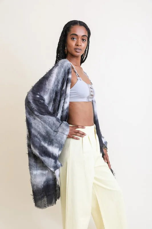 DS Ombre Dip Dye Kimono
